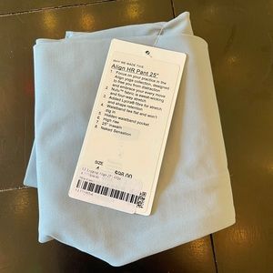Lululemon align 25” women’s leggings NWT blue cast